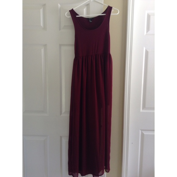 Maroon Dress