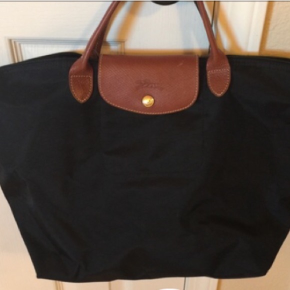 authentic medium long champ bag