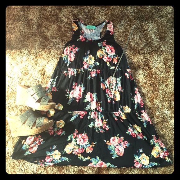 Filly Flair Floral Dress