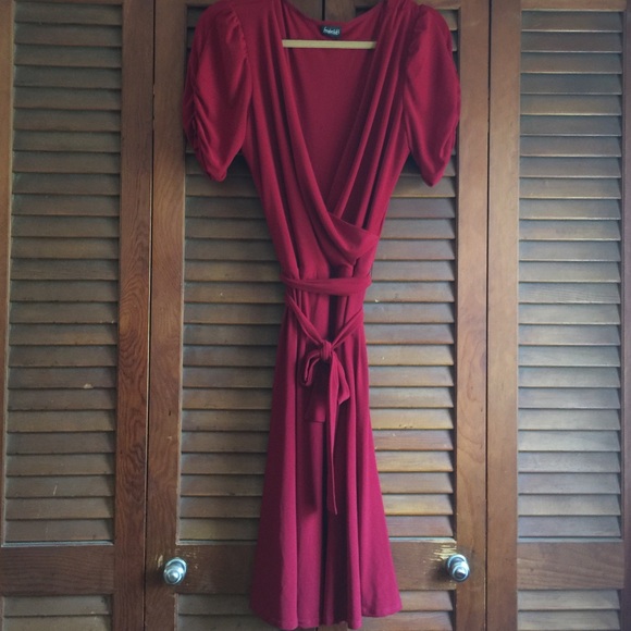 Sexy red dress