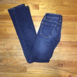 Designer dark wash soft jeans