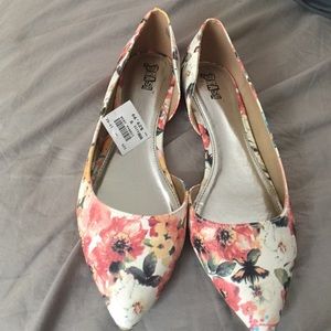 Floral flats