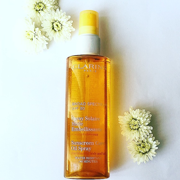 Clarins sunscreen oil spray SPF 30