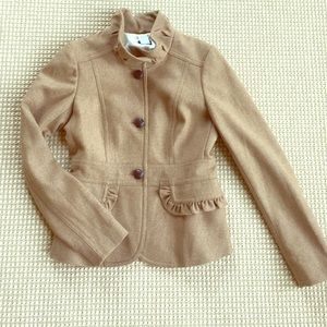 Jcrew Tan Riding Jacket