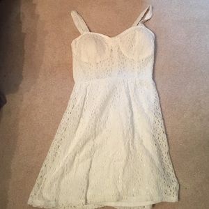 White lacy dress