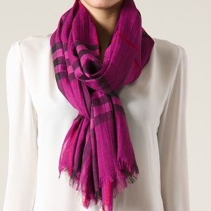 Burberry silk scarf