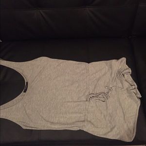Gray forever 21 romper