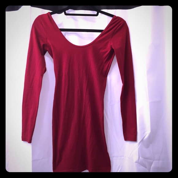 Brand new low back mini bodycon dress/tunic
