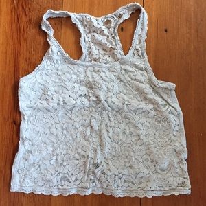 Abercrombie and Finch lace tank