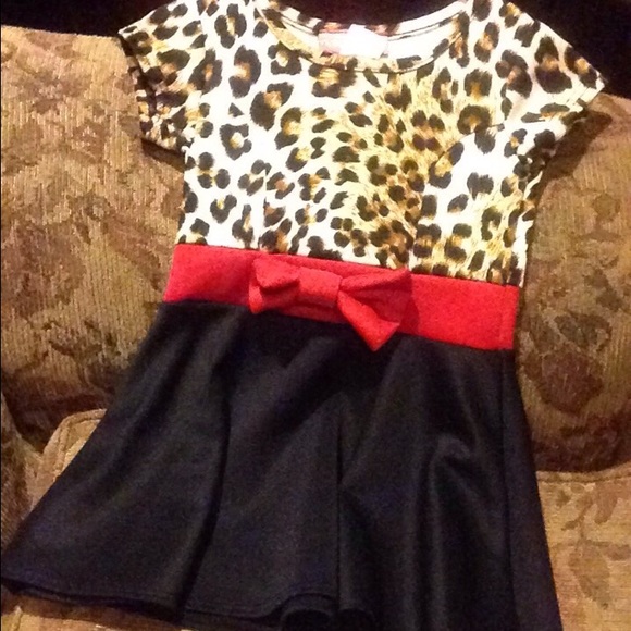 Leopard Print Dress - Picture 1 of 1