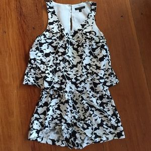 Banana Republic floral romper size 2