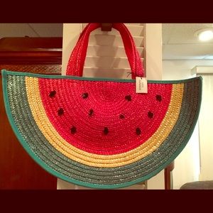 Lulu Guinness Straw Tote