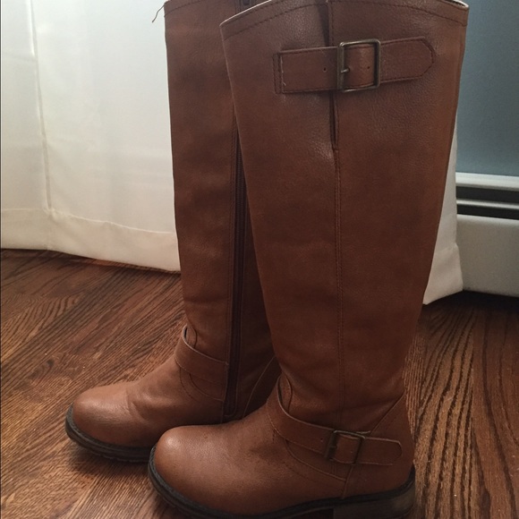 Tan Riding Boots