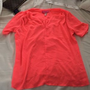 Hot pink top