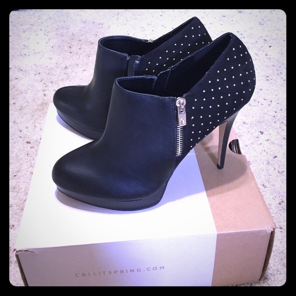 Bootie heels size 11