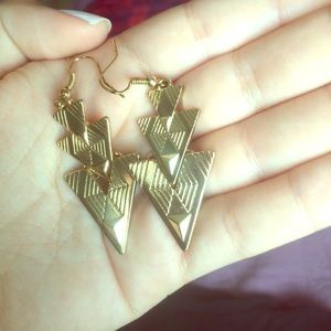 Triangular Earings