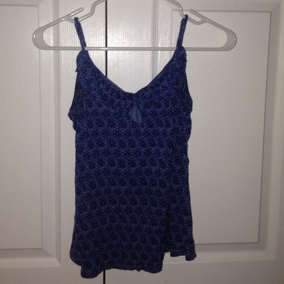 Blue tank top