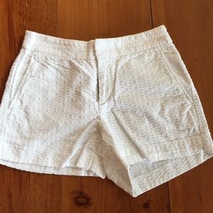 Banana republic white shorts size 2