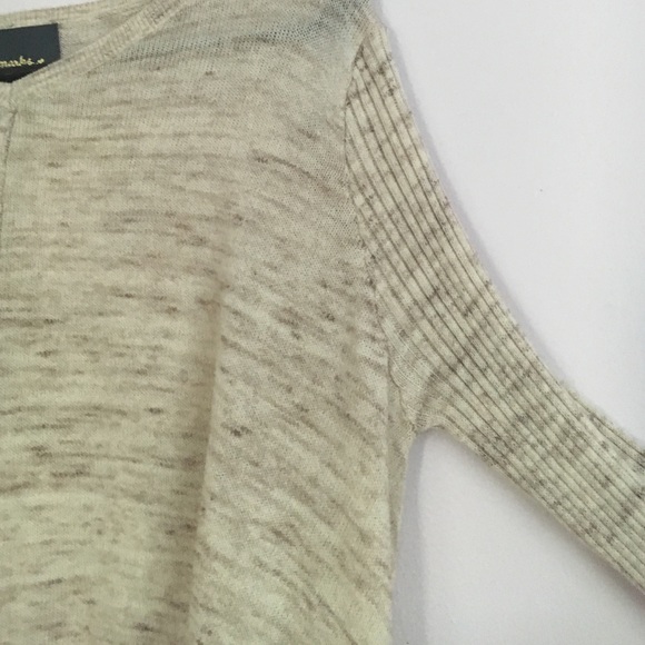 Cream sweater shirt. - Picture 2 of 4
