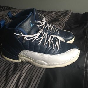 Obsidian Jordan retro 12's