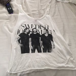Swedish house mafia graphic tank