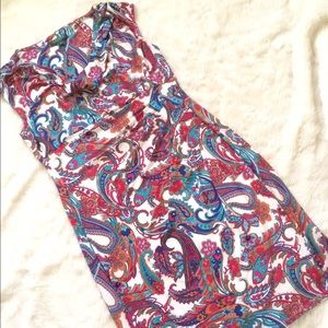 Ralph Lauren Paisley Knit Dress