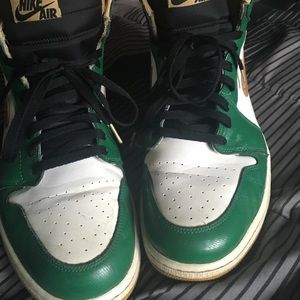 Jordan retro Celtic 1's