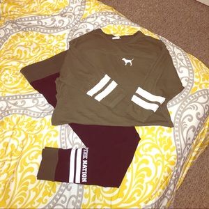 Pink Victoria secret outfit