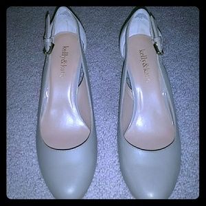 Kelly and Katie closed toe wedges