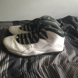 Jordan retro steel 10's