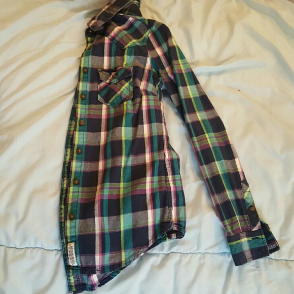Aeropostale plaid long sleeve