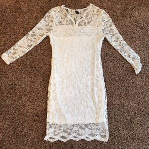 Silky soft lace dress