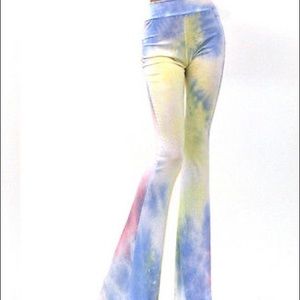 High waist flare pants