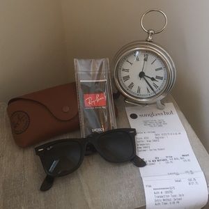 AUTHENTIC Ray Bans WAYFAIR Brown