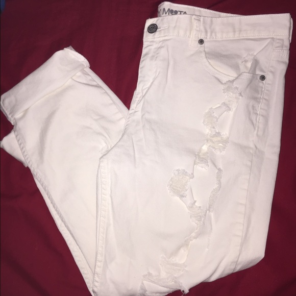 Bethany Mota Ripped Boyfriend jeans