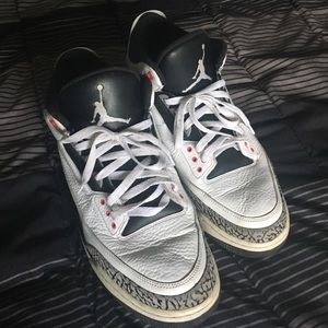 Jordan retro 3's infrared