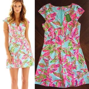 $188 Lilly Pulitzer Briella Dress Multi