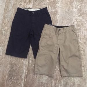 Boy's Volcom Uniform Style Shorts Bundle
