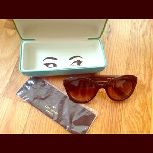Kate Spade retro cat eye sunglasses