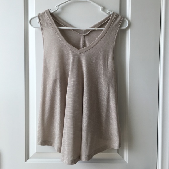 Racerback flowy tank top