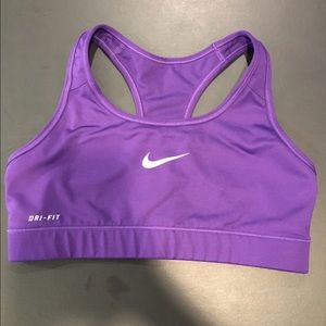 Nike Purple Sports Bra