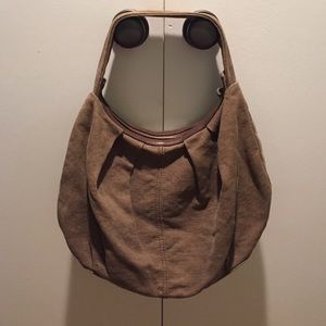 Gap Bag- Brown w/ Chocolate Color Leather Trim