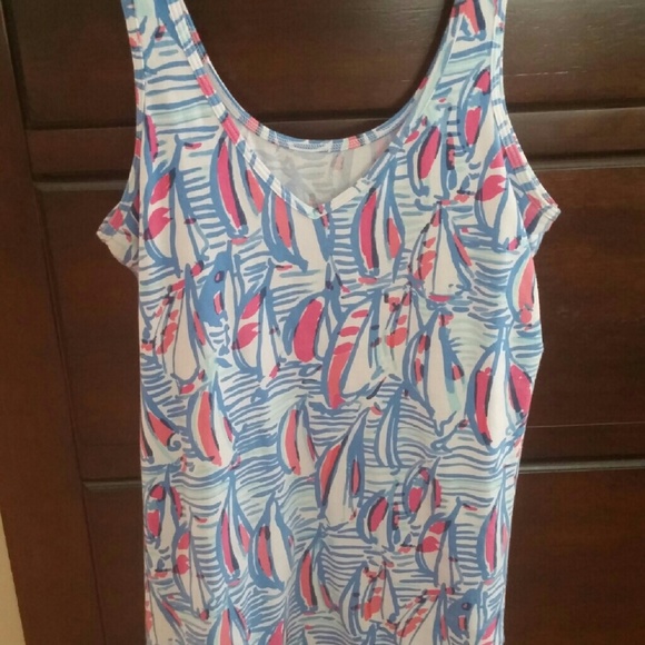 ❎Sold Red Right Return tabbie tank
