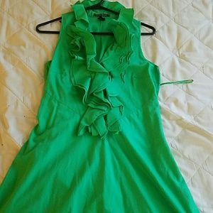 Green dress