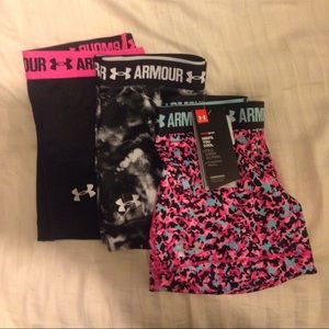 Under armour compression shorts