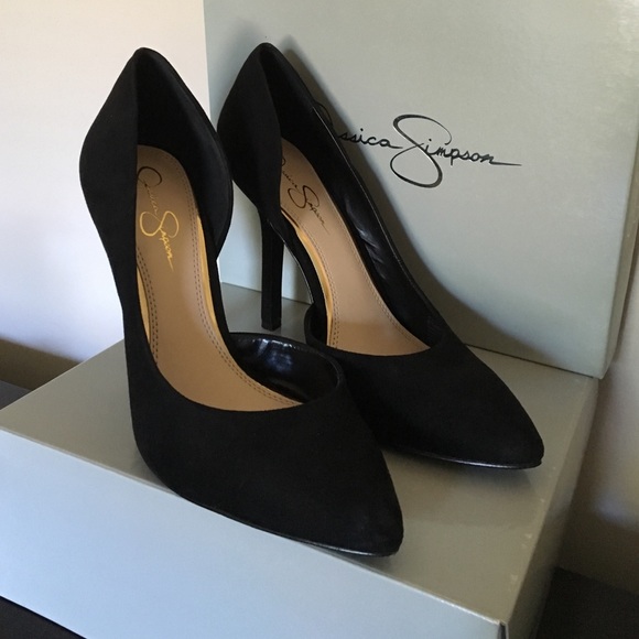 Jessica Simpson Black Suede shoes