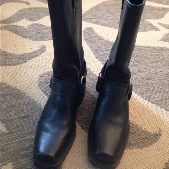 Black Frye boots