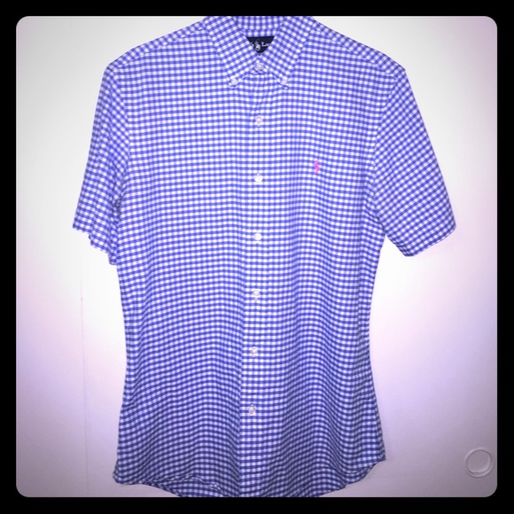 Ralph Lauren Custom Fit Button up shirt!!