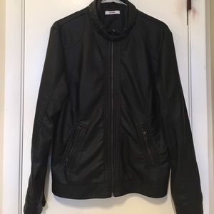 Pimkie leather motorcycle jacket