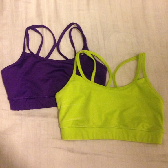 Gaiam yoga bra's and aerie sports bras